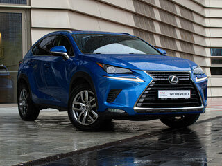 2020 Lexus NX 300 I Рестайлинг, синий, 3517000 рублей, вид 4