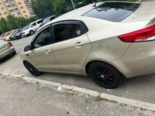2014 Kia Rio 4-speed III, бежевый, 800000 рублей, вид 2