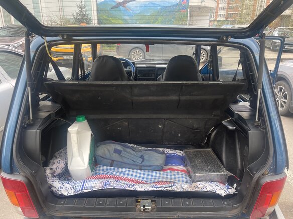 2008 Lada (ВАЗ) 2121 (4x4) I Рестайлинг, синий, 265000 рублей - вид 7