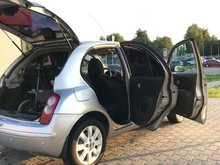 2008 Nissan Micra III (K12), серебристый, 490000 рублей, вид 5