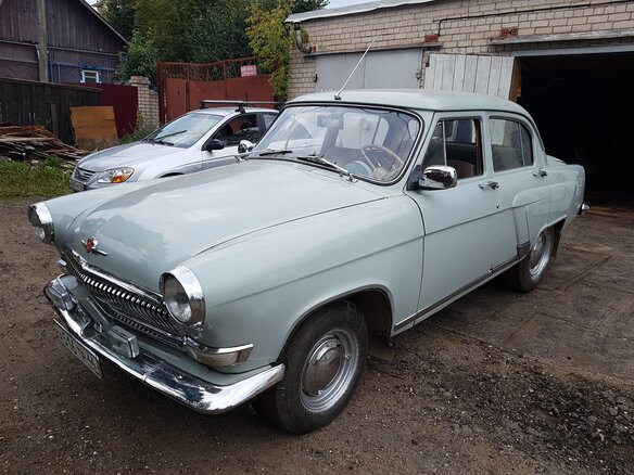 1963 ГАЗ 21 «Волга» 21Л, серебристый - вид 3