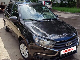 2021 Lada (ВАЗ) Granta I Рестайлинг, чёрный, 850000 рублей, вид 2
