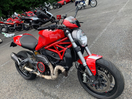 2017 Ducati Monster 821, пурпурный, 449000 рублей, вид 2