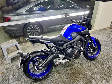 2018 Yamaha MT-09 (FZ-09), синий, 950000 рублей, вид 1