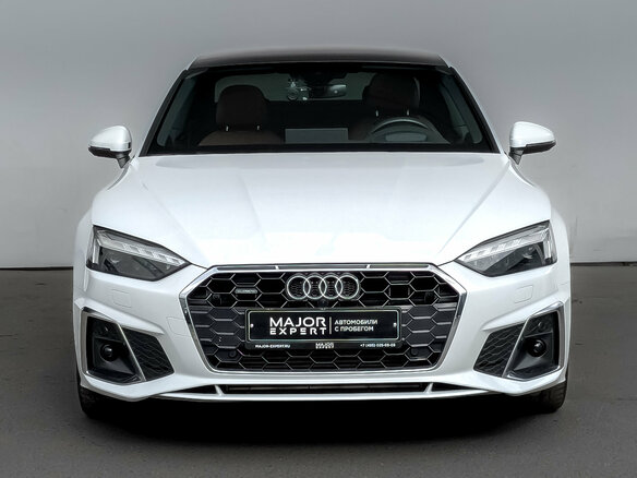 2022 Audi A5 45 TFSI II (F5) Рестайлинг, белый - вид 1