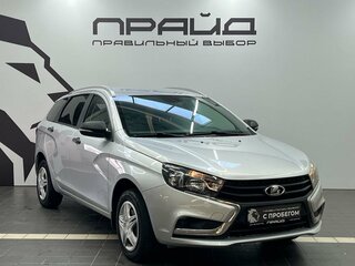 2021 Lada (ВАЗ) Vesta SW I, серый, 995900 рублей, вид 3