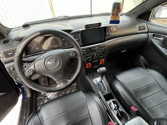 2003 Toyota Corolla IX (E120, E130) Рестайлинг, синий, 690000 рублей - вид 6