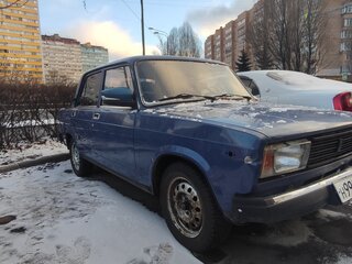 2006 Lada (ВАЗ) 2105, синий, 190000 рублей, вид 4