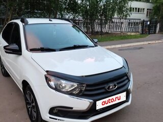 2021 Lada (ВАЗ) Granta I Рестайлинг, белый, 780000 рублей, вид 2