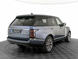 2019 Land Rover Range Rover IV Рестайлинг, синий, 6265000 рублей, вид 5
