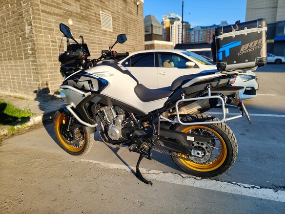 2024 CFMoto 800MT Explore, белый, 1149000 рублей - вид 2