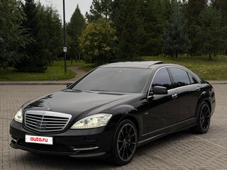 2011 Mercedes-Benz S-Класс 500 Long V (W221) Рестайлинг, чёрный, 1990000 рублей, вид 1