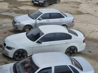 2007 BMW 3 серии 325i V (E90/E91/E92/E93), белый, 995000 рублей, вид 1