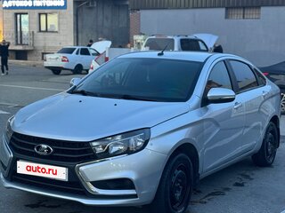 2017 Lada (ВАЗ) Vesta CNG I, серебристый, 700000 рублей, вид 1