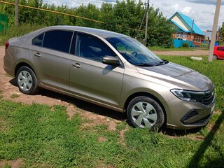 2020 Volkswagen Polo VI, коричневый, 1400000 рублей, вид 3