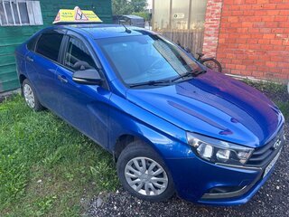 2021 Lada (ВАЗ) Vesta I, синий, 1100000 рублей, вид 2