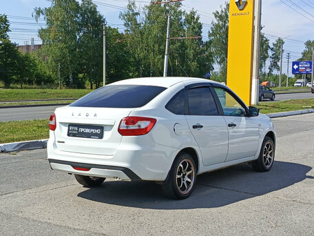 2019 Lada (ВАЗ) Granta I Рестайлинг, белый, 510000 рублей, вид 5