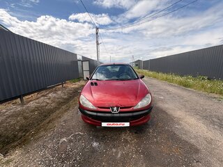 2004 Peugeot 206, красный, 85000 рублей, вид 2