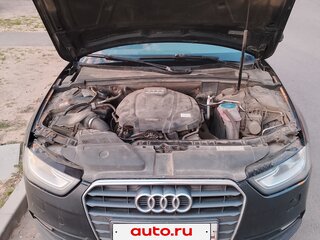 2013 Audi A4 IV (B8) Рестайлинг, чёрный, 890000 рублей, вид 2
