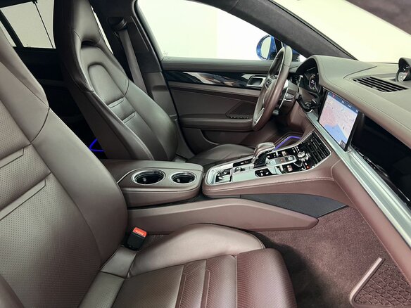 2017 Porsche Panamera 4S II, синий, 5690000 рублей - вид 14