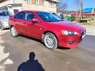 2008 Mitsubishi Lancer X, красный, 550000 рублей, вид 2