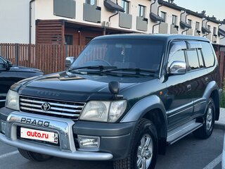 2002 Toyota Land Cruiser Prado 90 Series Рестайлинг, зелёный, 1500000 рублей, вид 1