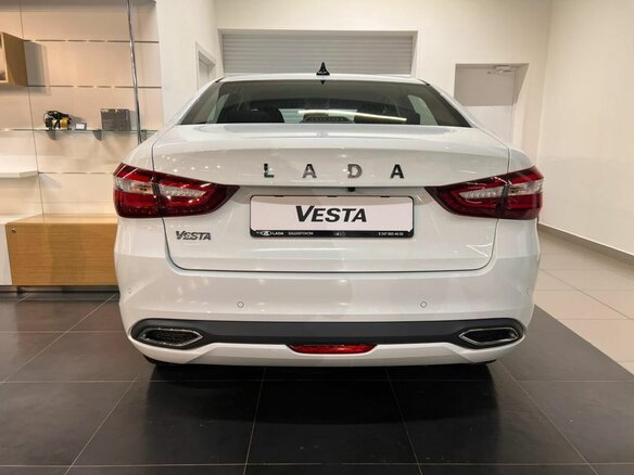 2026 Lada (ВАЗ) Vesta I Рестайлинг (NG), белый - вид 5