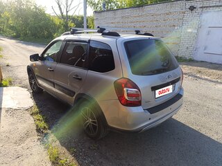 2016 Lada (ВАЗ) Kalina Cross II, серебристый, 505000 рублей, вид 3