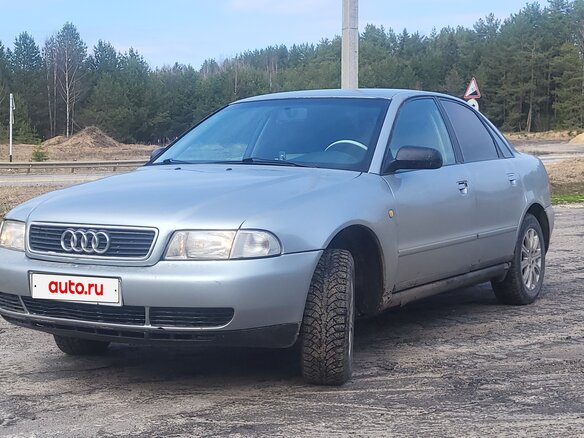 1998 Audi A4 I (B5), серый, 270000 рублей
