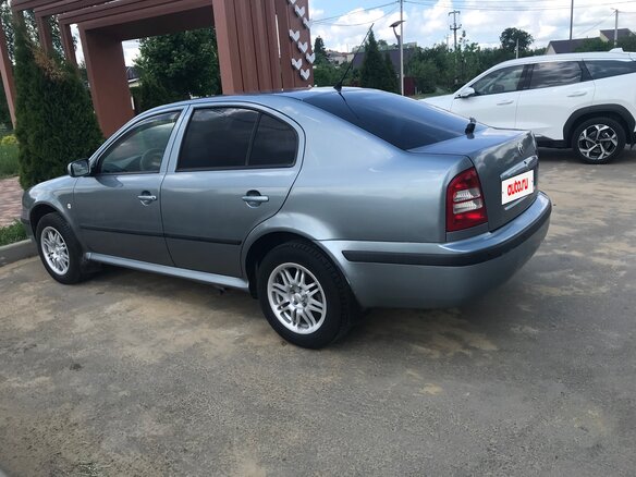 2004 Skoda Octavia I (A4) Рестайлинг, серый - вид 3