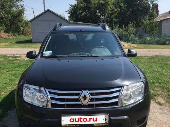 2014 Renault Duster I, чёрный, 850000 рублей