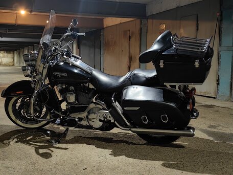 2002 Harley-Davidson Road King, чёрный, 740000 рублей, вид 1