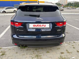 2017 Jaguar F-Pace I, синий, 2600000 рублей, вид 4