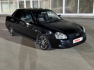 2012 Lada (ВАЗ) Priora I, чёрный, 400000 рублей, вид 4