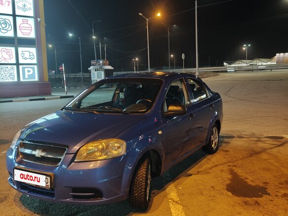 2008 Chevrolet Aveo I Рестайлинг, синий, 350000 рублей