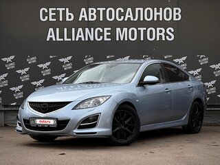 2011 Mazda 6 II (GH) Рестайлинг, голубой, 695000 рублей, вид 3