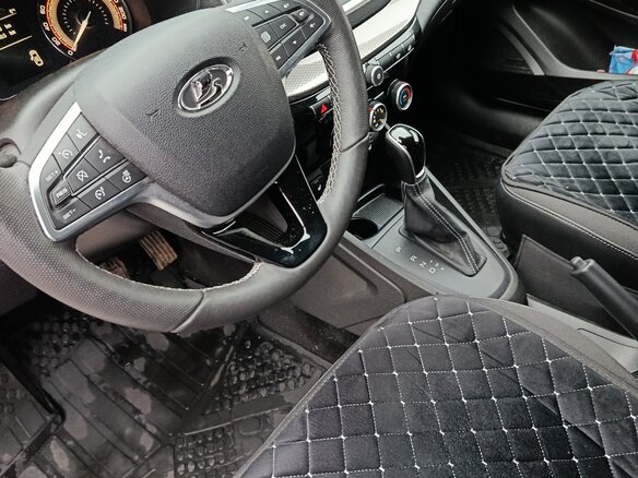 2024 Lada (ВАЗ) Vesta I Рестайлинг (NG), белый, 1600000 рублей - вид 6