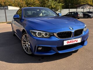 2018 BMW 4 серии 430i xDrive F32/F33/F36 Рестайлинг, синий, 4100000 рублей, вид 4