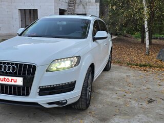 2013 Audi Q7 I (4L) Рестайлинг, белый, 2900000 рублей, вид 2
