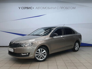 2019 Skoda Rapid I Рестайлинг, бежевый, 1390000 рублей, вид 1
