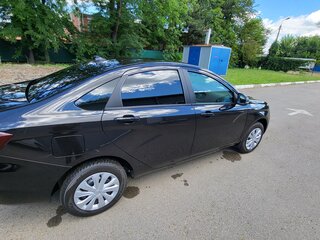 2024 Lada (ВАЗ) Vesta I Рестайлинг (NG), чёрный, 1600000 рублей, вид 4
