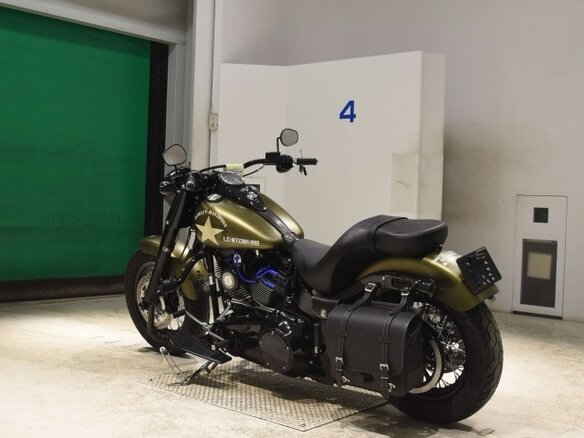 2016 Harley-Davidson Softail Slim, зелёный, 1160000 рублей - вид 5