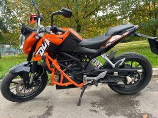 2012 KTM 200 Duke, оранжевый, 255000 рублей, вид 1