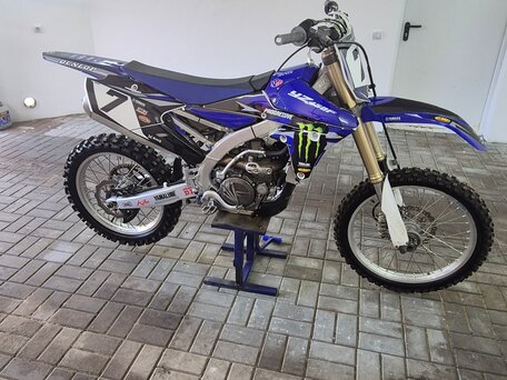 2014 Yamaha YZ450F, синий, 430000 рублей, вид 1