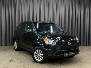 2013 SsangYong Actyon II Рестайлинг, чёрный, 979888 рублей, вид 2