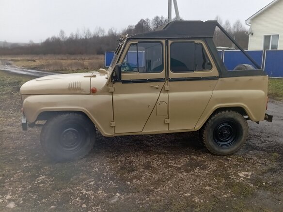 1982 УАЗ 469, золотистый, 169999 рублей - вид 7