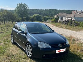 2007 Volkswagen Golf V, серый, 937000 рублей, вид 3