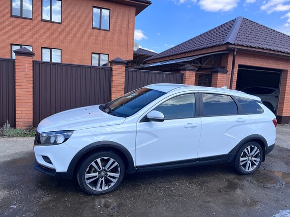 2018 Lada (ВАЗ) Vesta SW Cross I, белый, 1050000 рублей - вид 6