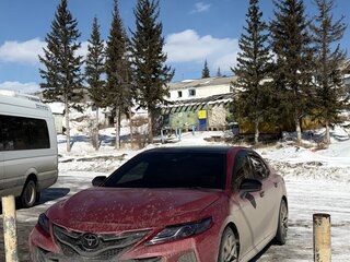 2019 Toyota Camry Japan Market VIII (XV70), красный, 2800000 рублей, вид 1