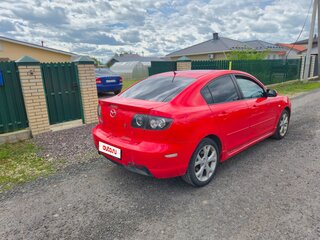2006 Mazda 3 I (BK) Рестайлинг, красный, 340000 рублей, вид 4